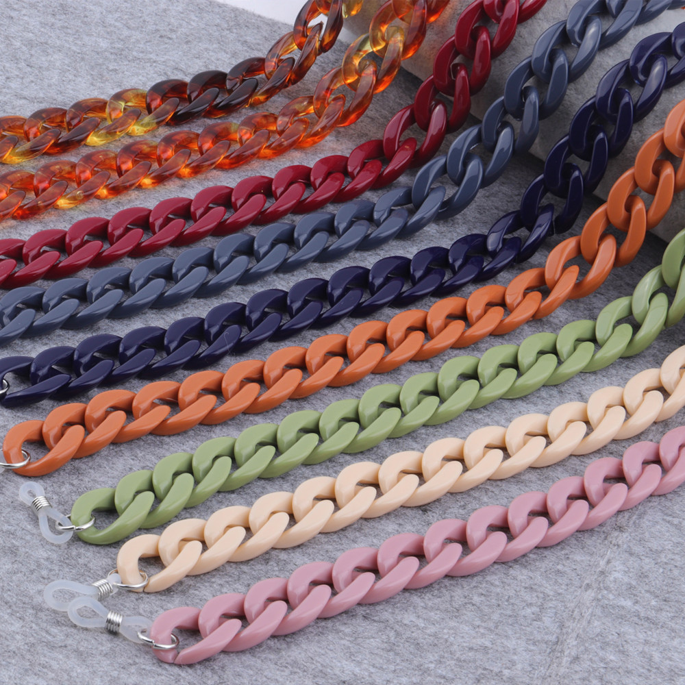 Sunglass Retainer Cord - Nova moda acrílico óculos correntes titular