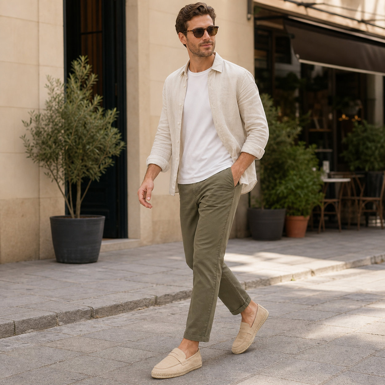 Mocassins unissex de camurça,  - Espadrille Slip On avaliação e preço
