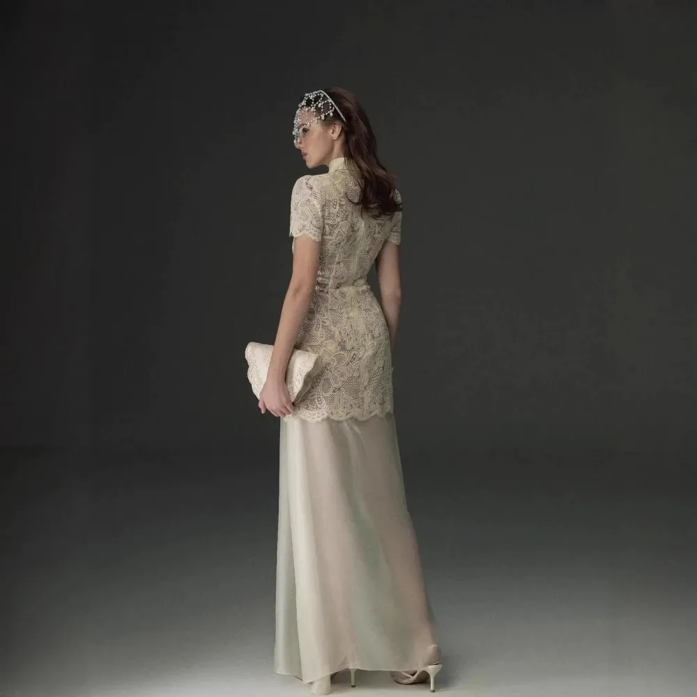Vestido Vintage de Renda Flora - Resort Shirt Floral avaliação e preço
