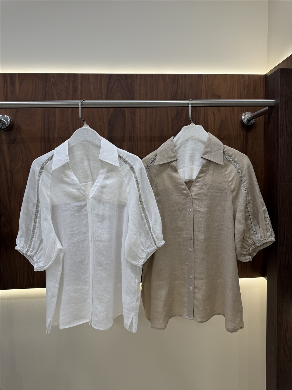 Conjunto Casual Feminino de Ca - Short Linen Drawstring avaliação e preço