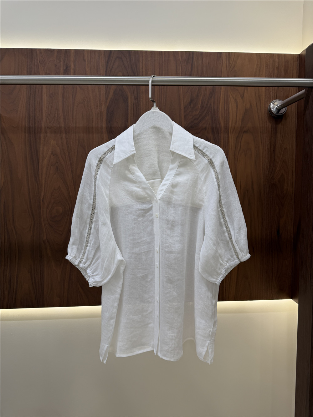 Conjunto Casual Feminino de Ca - Short Linen Drawstring avaliação e preço
